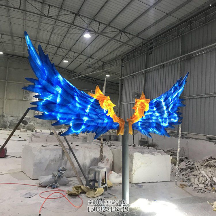 羽翼雕塑供给,美陈雕塑,不锈钢羽翼雕塑厂 羽翼雕塑供给,美陈雕塑,不锈钢羽翼雕塑厂